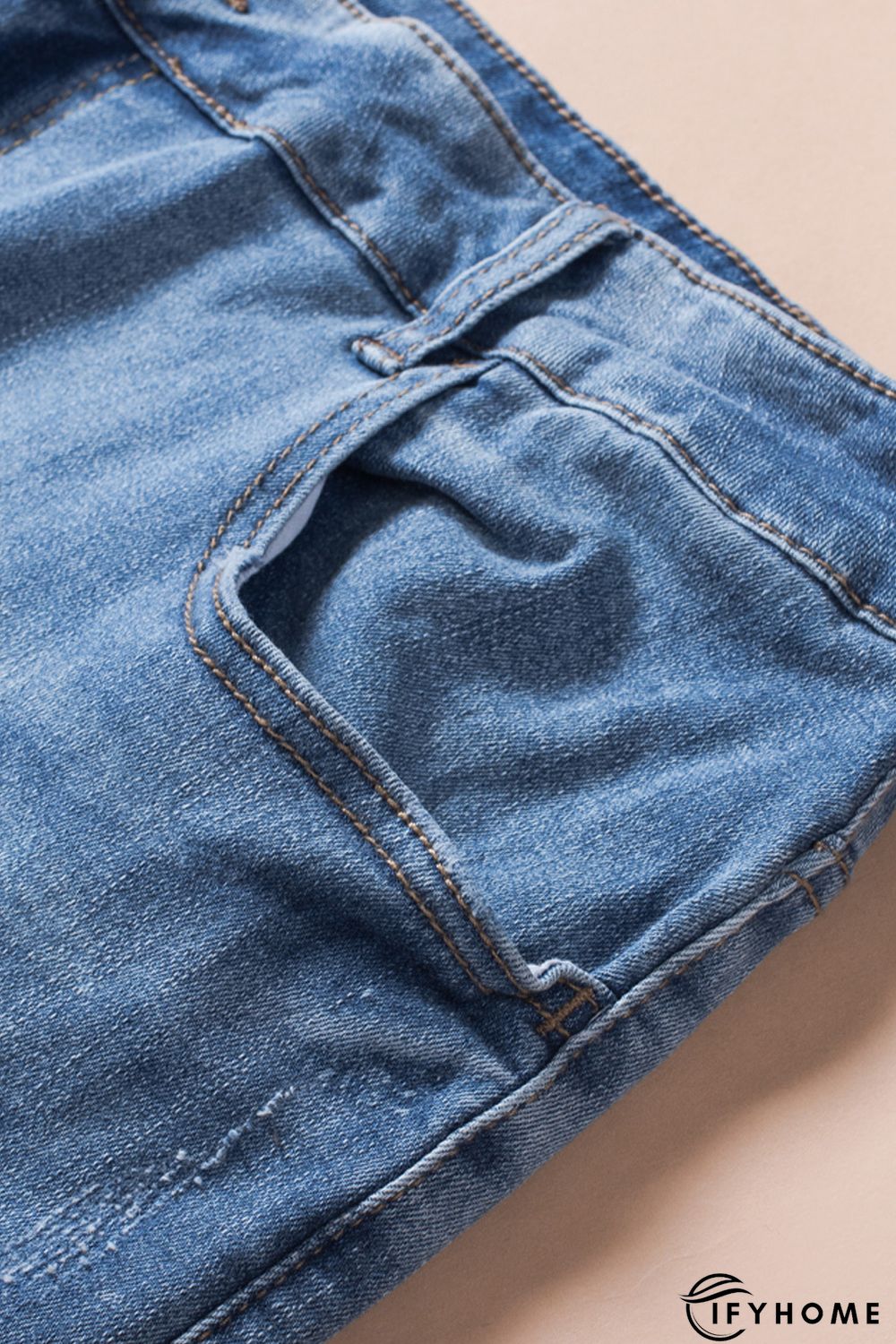 Sky Blue High Rise Skinny Plus Size Jeans | IFYHOME