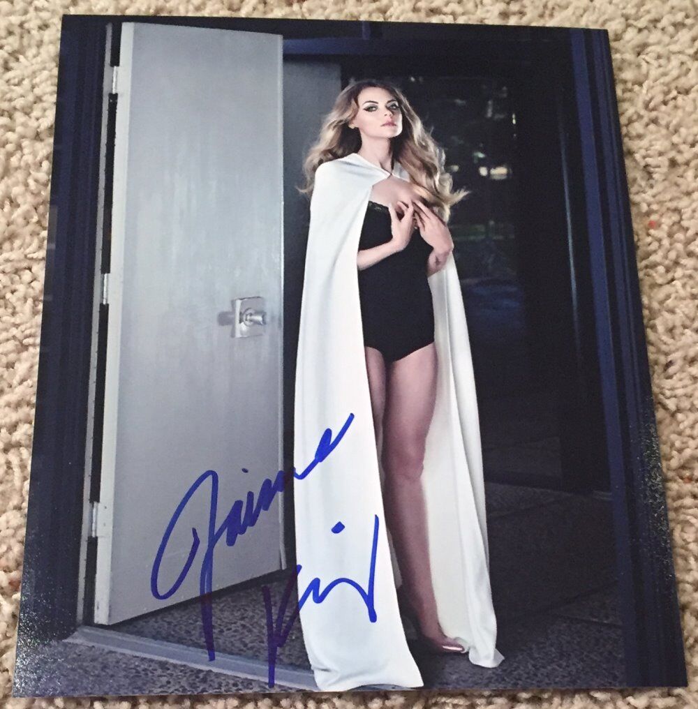 JAIME KING SIGNED AUTOGRAPH SIN CITY HART OF DIXIE 8x10 Photo Poster painting w/EXACT PROOF