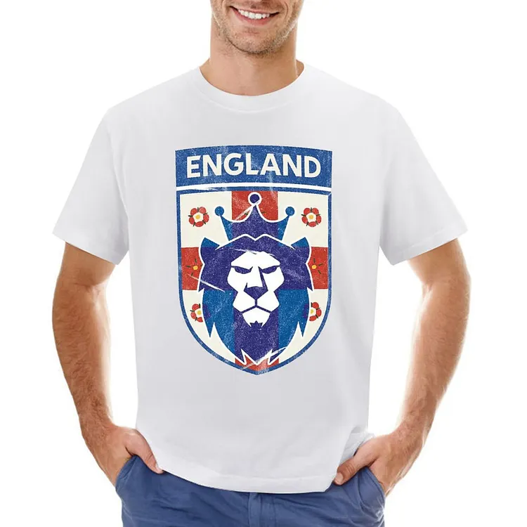 Football Crest Logo Classic Design Men's T-shirt	