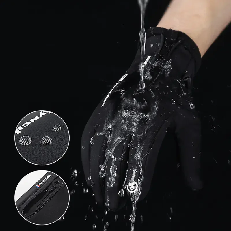 Verbesserte wasserdichte, winddichte, warme und rutschfeste Handschuhe