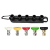 Pressure Washer Nozzle Holder with Power Tips 1/4 Quick Connect Daily for Garden