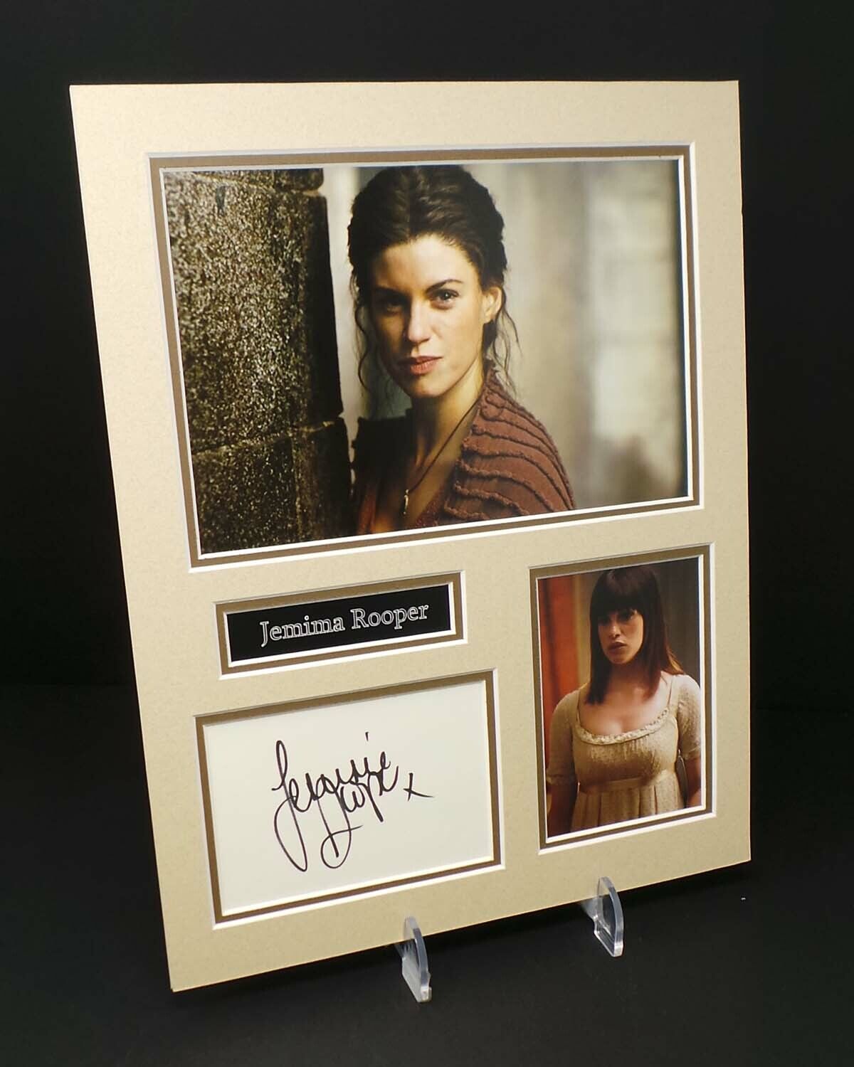 Jemima ROOPER Signed Mounted Silent Witness Actress Photo Poster painting Display AFTAL RD COA