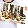 Kiss - Panneaux en &eacute;tain m&eacute;tallique(20*30cm/30*40cm) - Musique