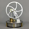 Fine Low Temperature Stirling Engine Movable Thermal Energy Mechanical Model