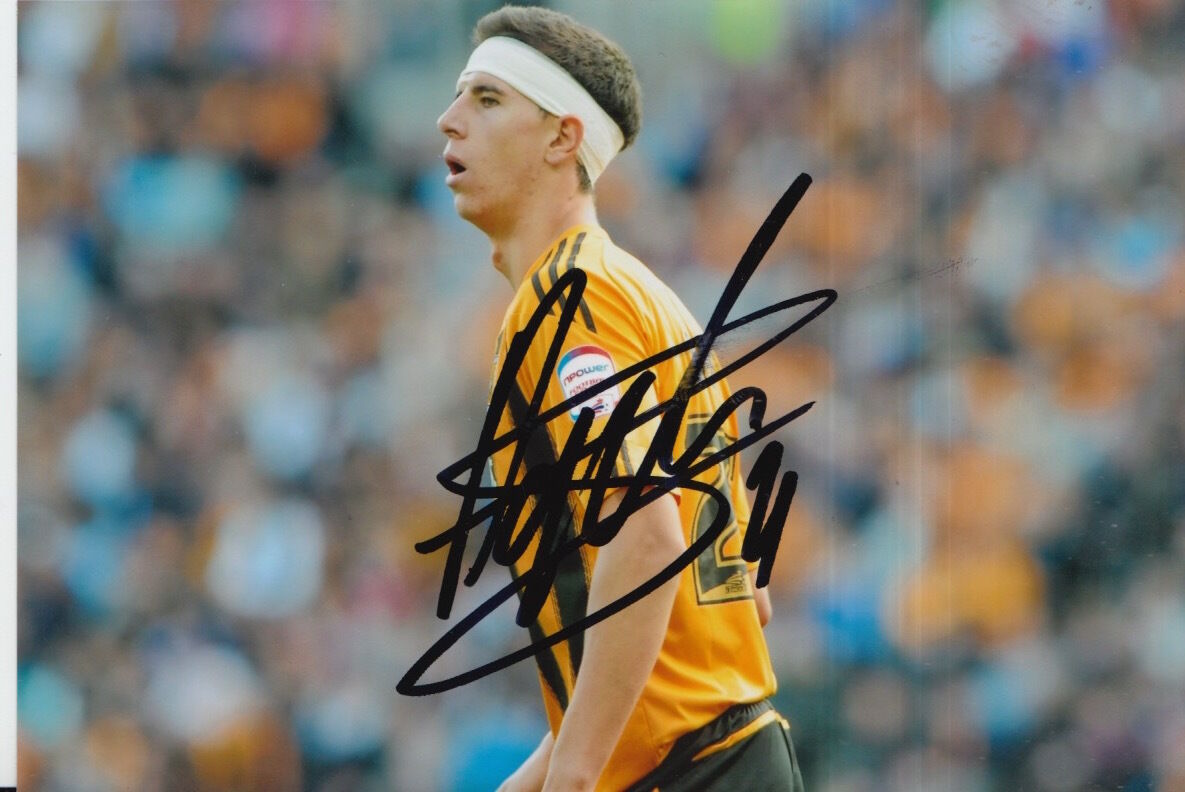 HULL CITY HAND SIGNED DANIEL AYALA 6X4 Photo Poster painting.