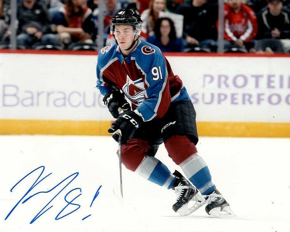 Colorado Avalanche Vladislav Kamenev Signed Autographed Photo Poster painting 8x10 COA #7