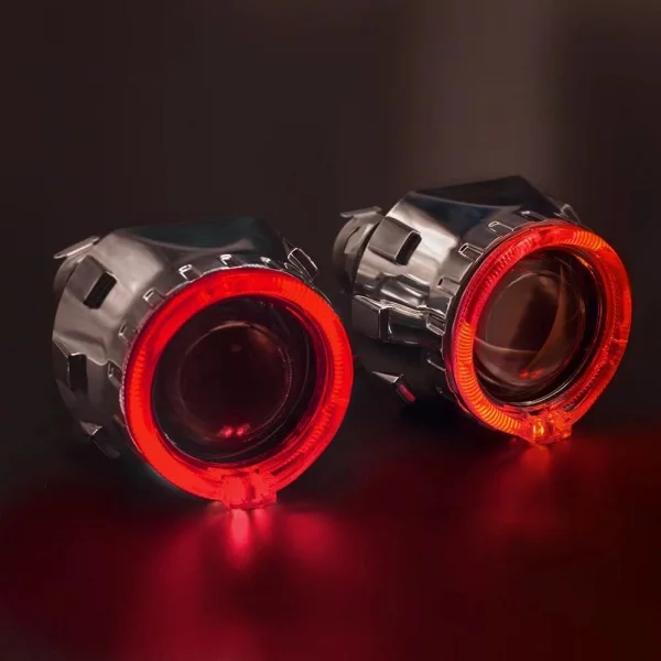 2.5 Inch Dual Light Lens Universal Car Headlight