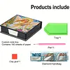 Christmas Angel DIY PU Diamond Painting Note Box with 160 Papers Memo Box