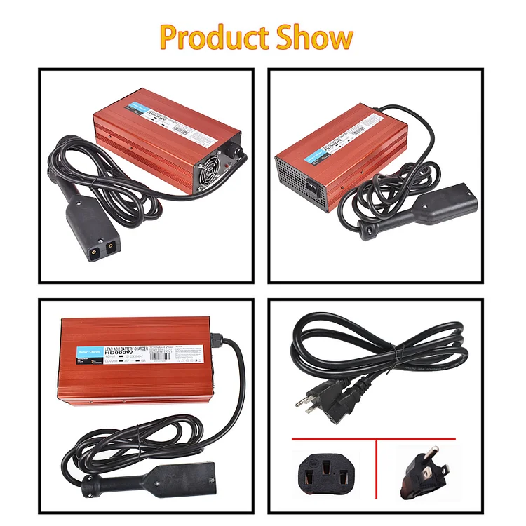 Silscvtt 36 Volt 18 Amp Golf cart Battery Charger D style plug Replacement for EZGO TXT