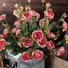 6 Heads Camellia Rose Artificial Flower