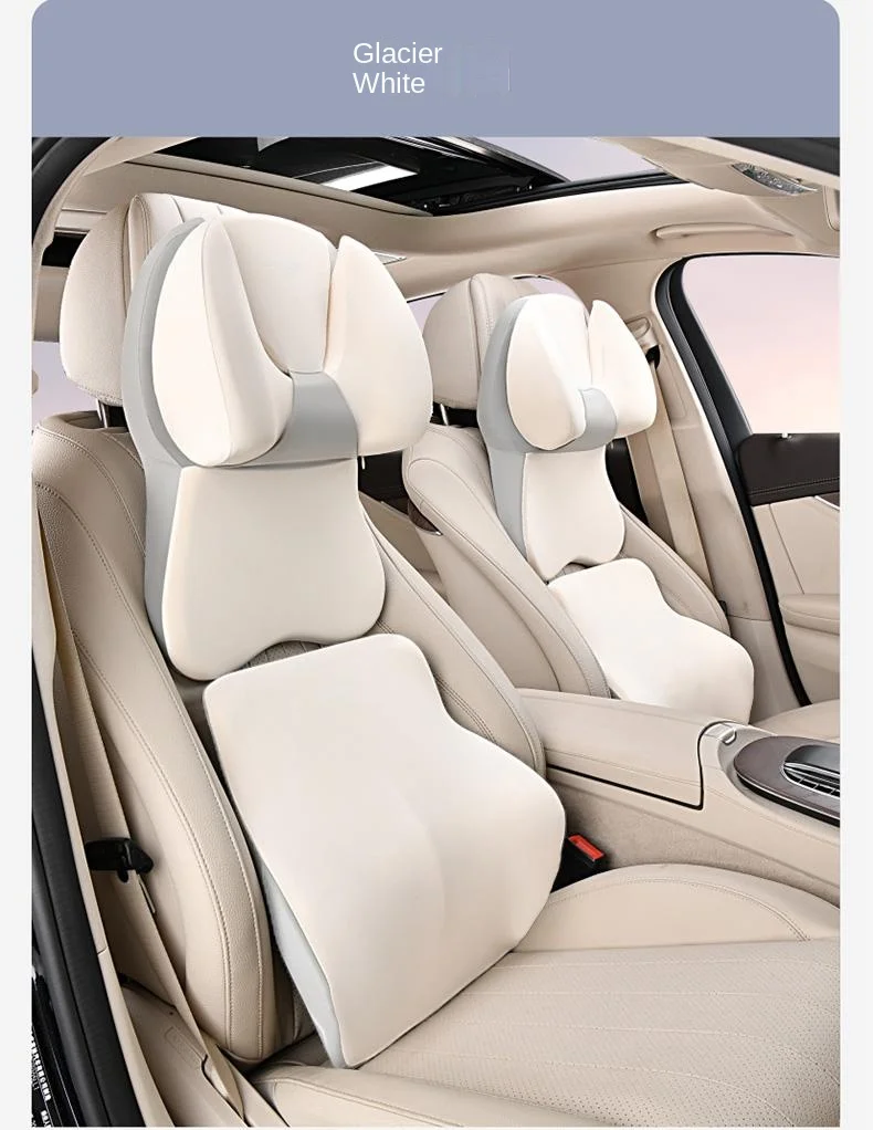 Car adjustable sleeping memory foam headrest