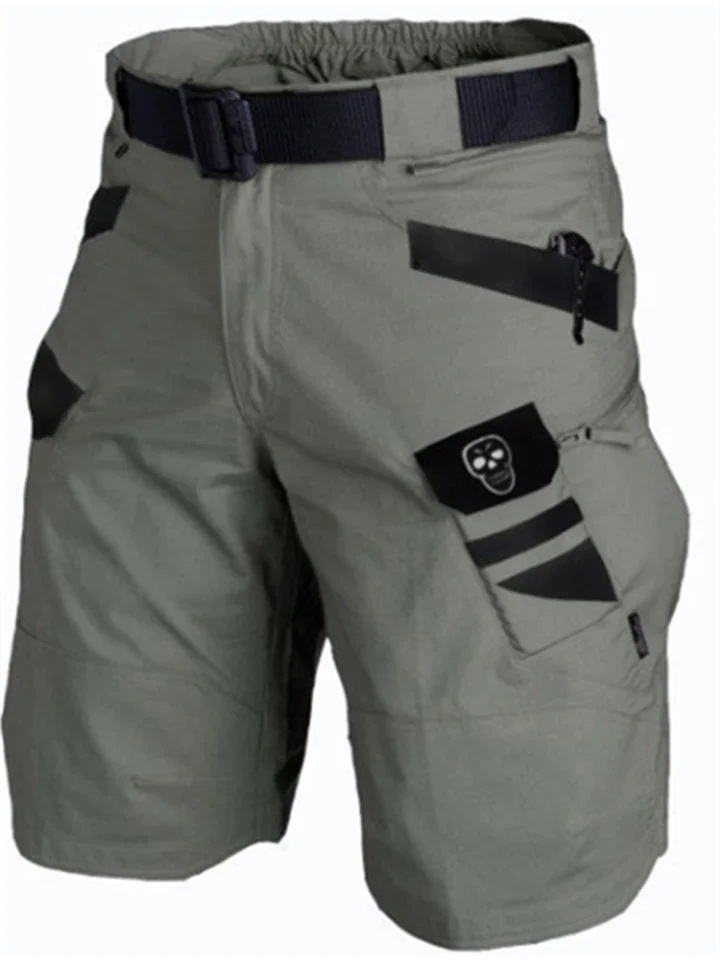 Men's Tactical Shorts Cargo Shorts Multi Pocket Plain Windproof Quick Dry Casual Daily Holiday Sports Fashion ArmyGreen Khaki-Cosfine