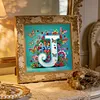 Butterfly Flower J 5D Partial Drill DIY Diamond Painting Kit 30*30cm