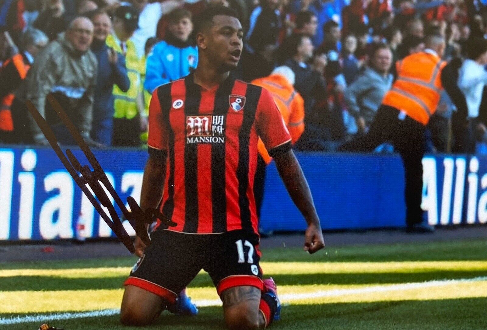 Joshua King Genuine Hand Signed 6X4 Photo Poster painting - AFC Bournemouth 4