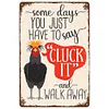 Chicken - Vintage Metal Signs - 30*40cm