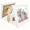 5D DIY Partial Special Shaped Drill Diamond Painting Bird Book With Frame Kit 19.2x19.2cm