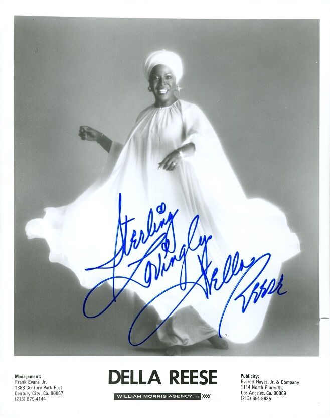 DELLA REESE In-person Signed Photo Poster painting