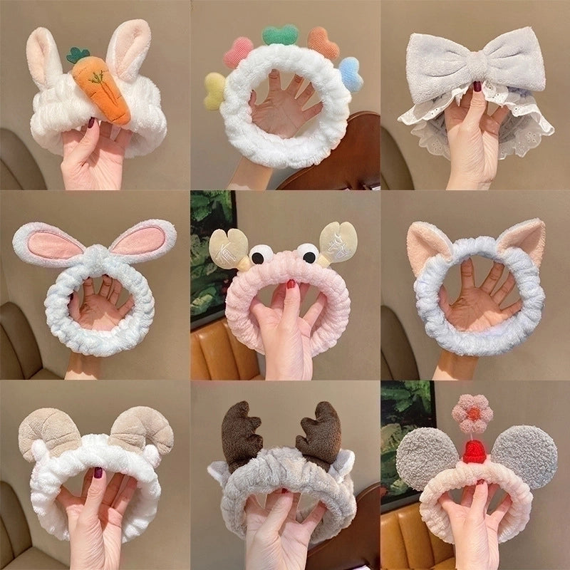 Cute Bunny Ears Cloth Hair Band