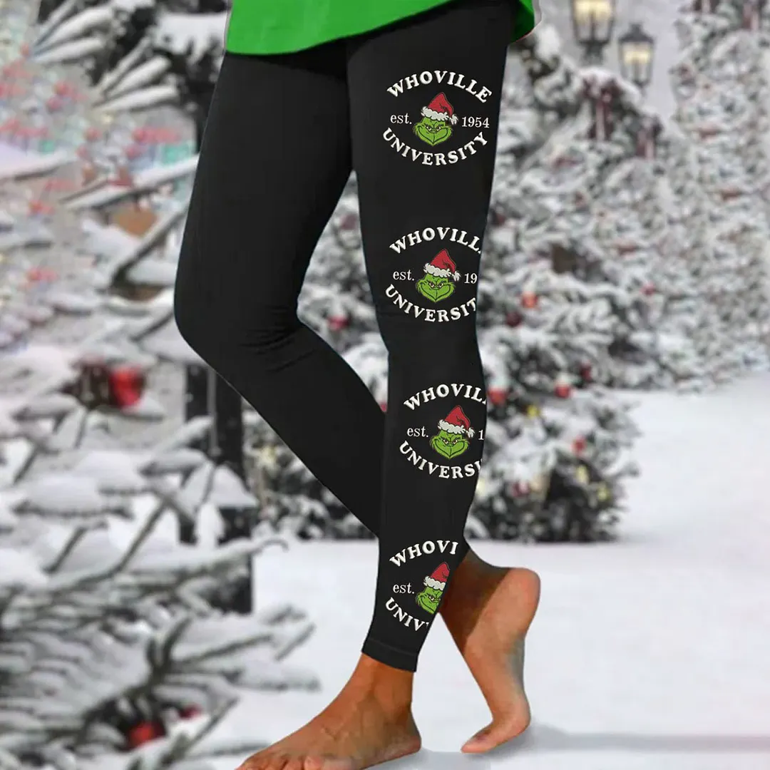 Churchf Churchf WISH Print Bottom Green Pattern Pants Women's Boots