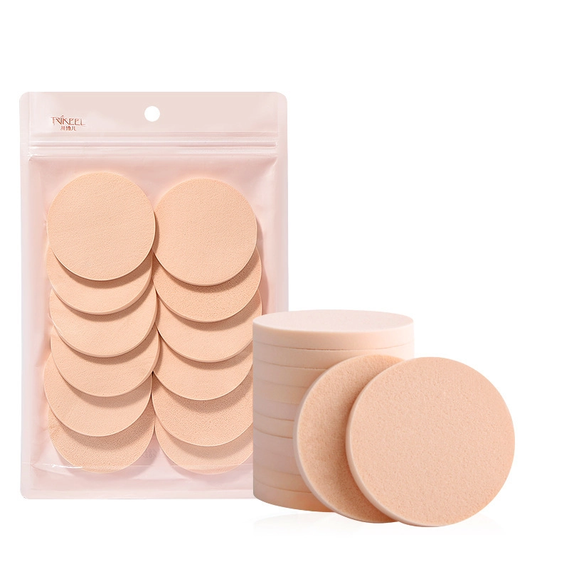 Chuanqier 12-piece Makeup Sponge Sponge Sponge Sponge Makeup Foundation Dry Powder Wet And Dry BB Cream Special