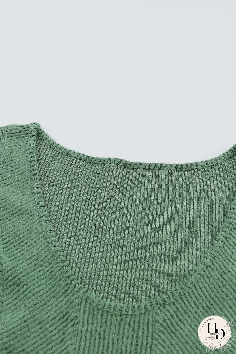 Spring Green Knit Top