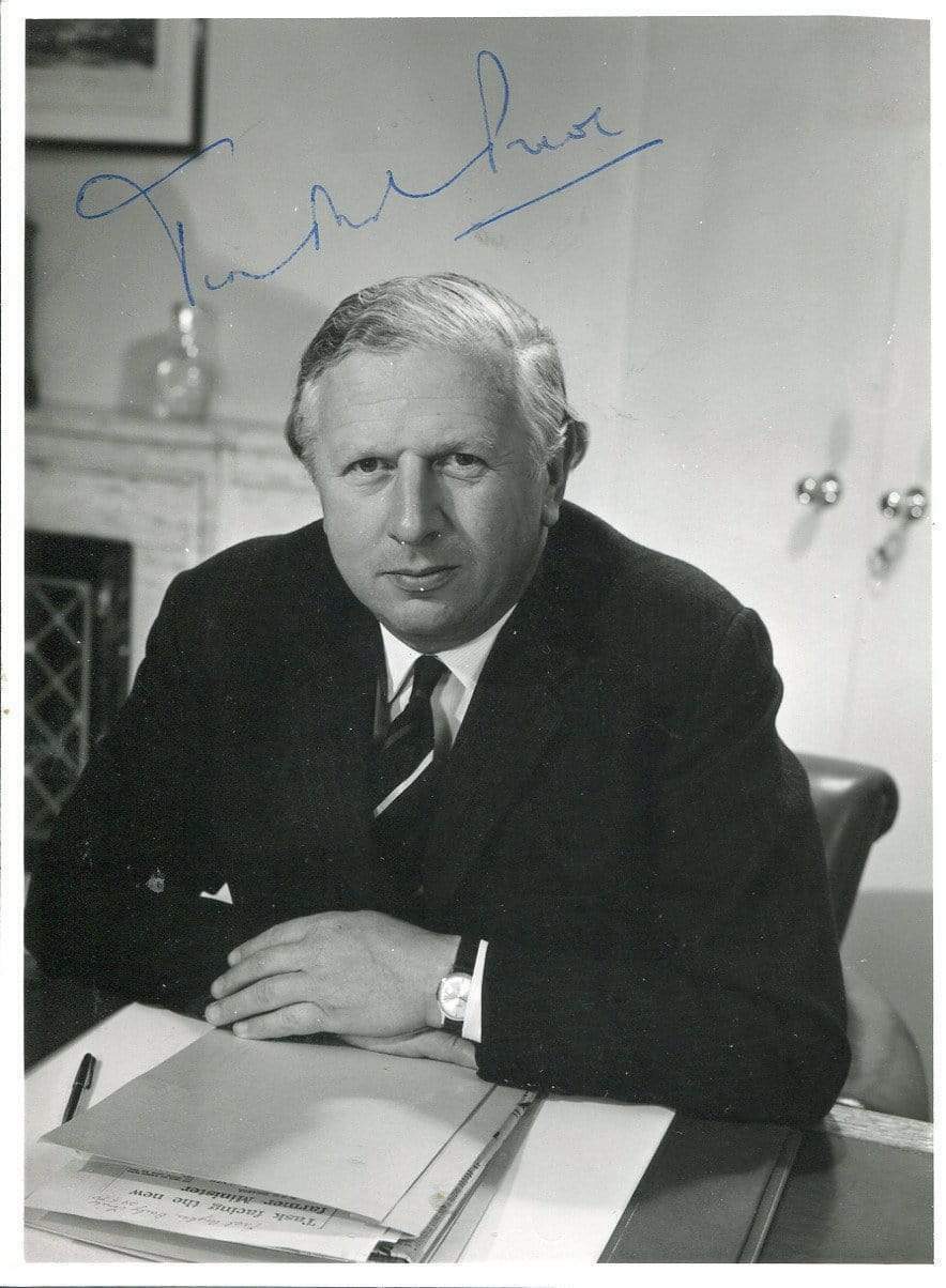 Jim Prior autograph British Conservative politician, signed Photo Poster painting