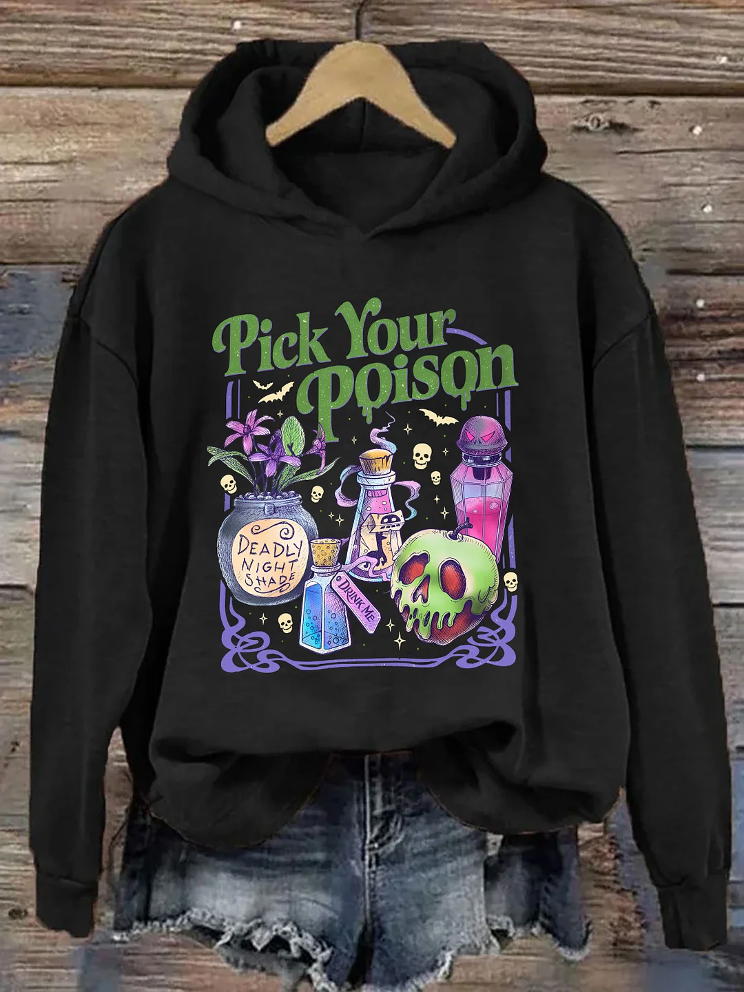 Pick Your Poison Vintage Hoodie