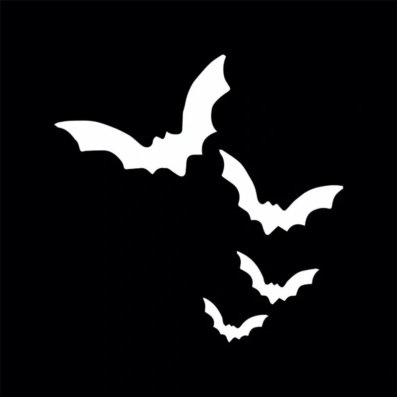 Bat Pattern Sticker