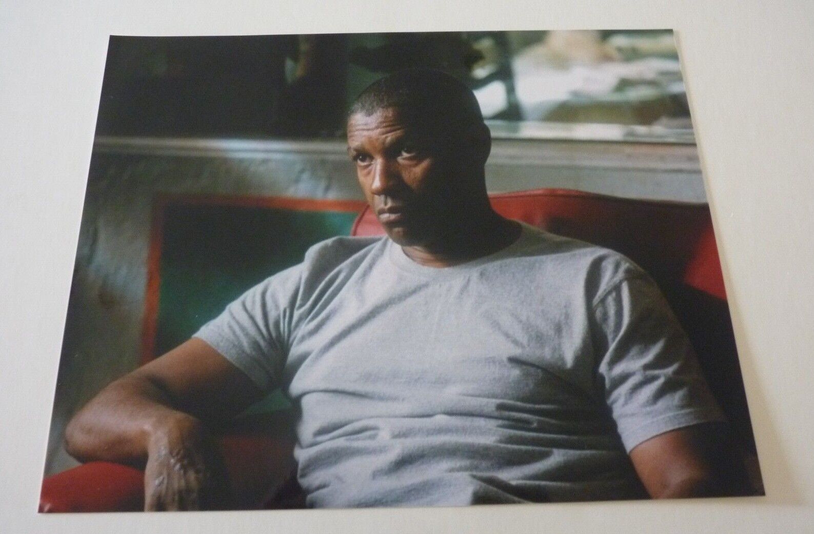 Denzel Washington Movie Actor Sexy 8x10 Color Promo Photo Poster painting