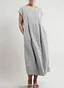 Linen Dress - OS7828-207 main image 1