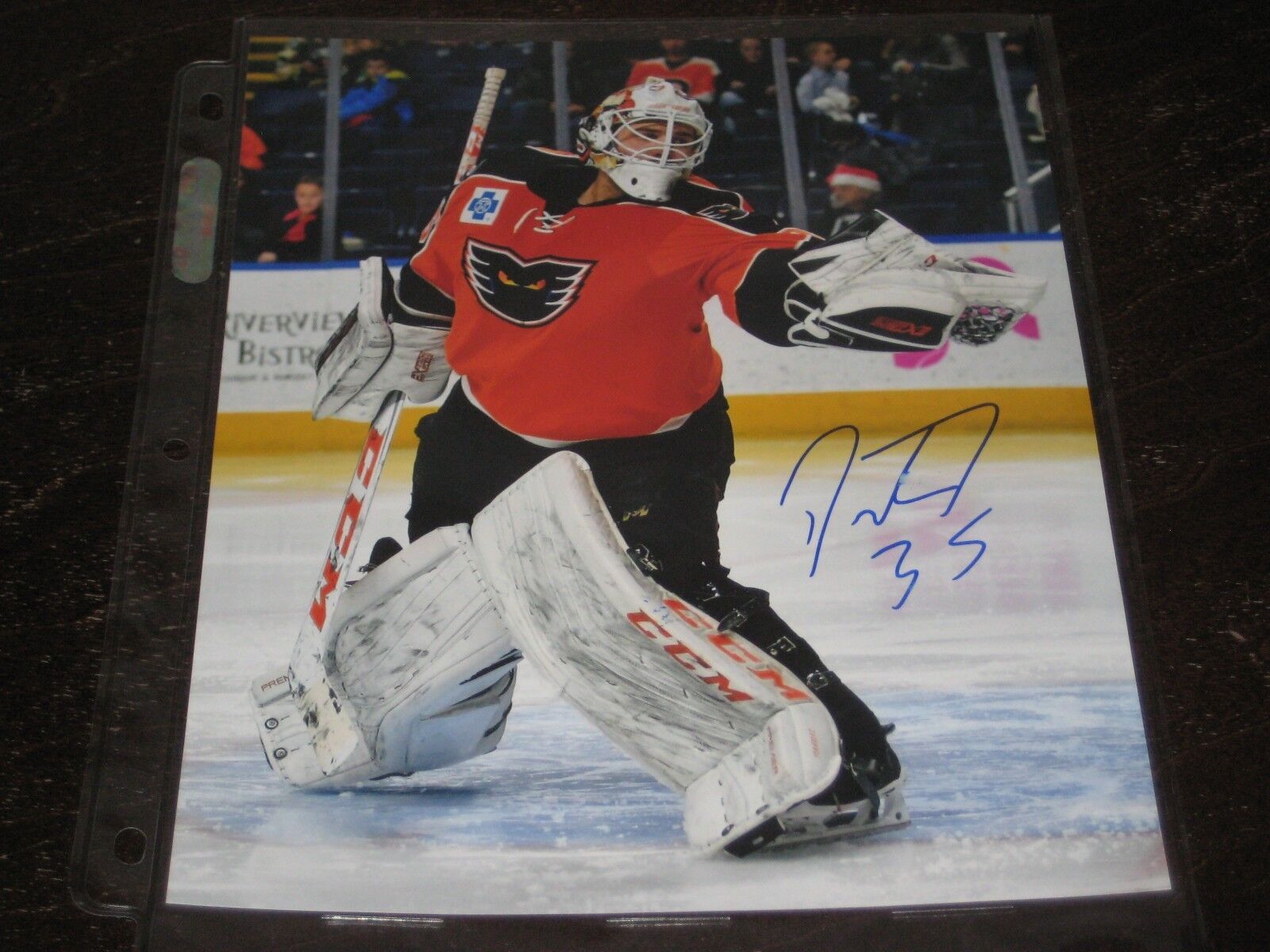 DUSTIN TOKARSKI autographed LEHIGH VALLEY PHANTOMS 8X10 Photo Poster painting #2