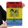 Blues Brothers - Panneaux en &eacute;tain m&eacute;tallique(20*30cm/30*40cm) - Musique