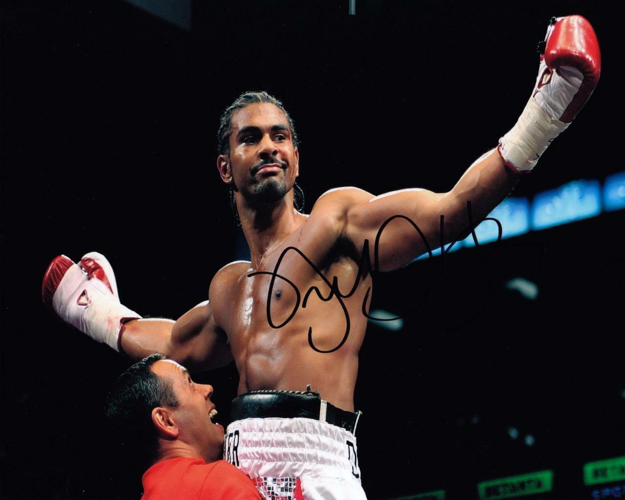 David Haye Boxing SIGNED AUTOGARPHED 10X8 REPRODUCTION Photo Poster painting PRINT