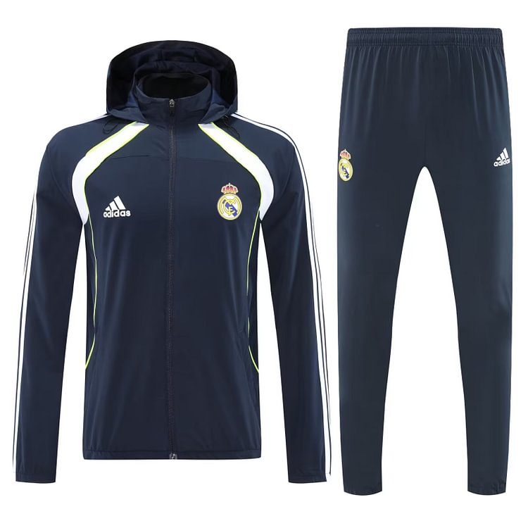 2026-27 Real Madrid Royal Blue Trim Full-Pull Hat Set - Full-Pull Set