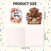 uk.everydayedeals 6Pcs DIY Diamond Painting Greeting Card - Mothers Day Dog