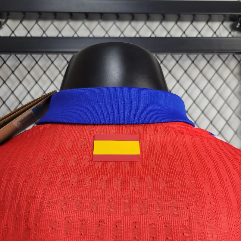 24/25 Atletico Madrid Home Player Version Football T-Shirt Thai Quality