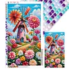 uk.everydayedeals (Limited Stock)Diamond Painting - Full Round - Flower House(40*70cm)