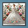 Diamond Painting-DIY Full Round Drill Girl(40*40CM)