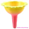 Gradient Color Diamond Painting Organizer Funnel Morning Glory Design Portable Drill Funnel for DIY Craft Easy Transfer Tools (Style B)