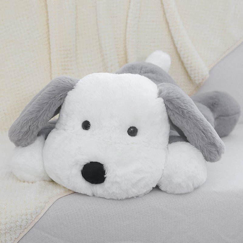 Cute Dog Plush Toy Soft Stuffed Animal Doll Christmas Holiday Gifts Sofa Bedroom Decor