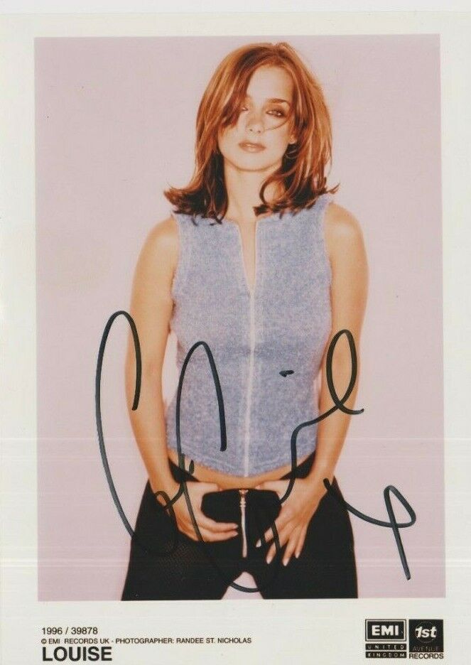 Louise (Redknapp / Nurding) **HAND SIGNED** 7x5 promo Photo Poster painting ~ AUTOGRAPHED