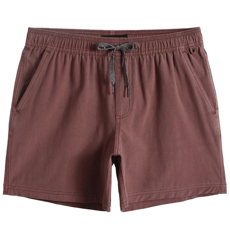 5.5 Inch Red Weekend Volley Shorts