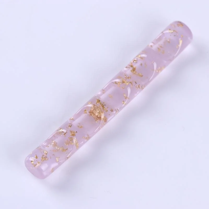 5 Grids Colorful Acrylic Clear Nail Brush Rack Shelf Painting Pen Rest Holder Stand Colorful UV Gel Brush Display Holder Tool-Nail Inspo