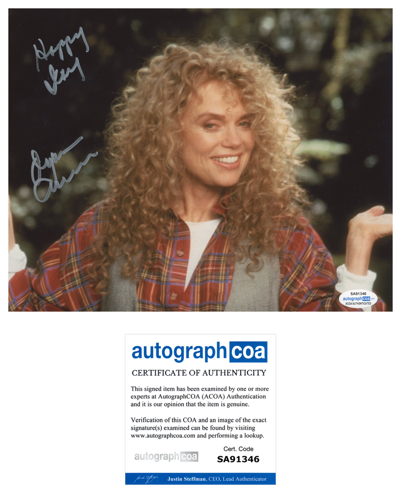 DYAN CANNON SIGNED 8X10 Photo Poster painting AUTOGRAPHED HEAVEN CAN WAIT