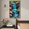 Waterfall - Full Embroidery 3 Strands 11CT Stamped Cross Stitch - 40*70CM - Large Size