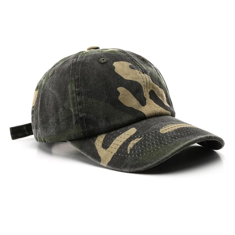 2023 Baseball Cap Men Women Letter Label Adjustable Outdoor Breathable Shadow Casual Quality Cotton Camouflage Cap