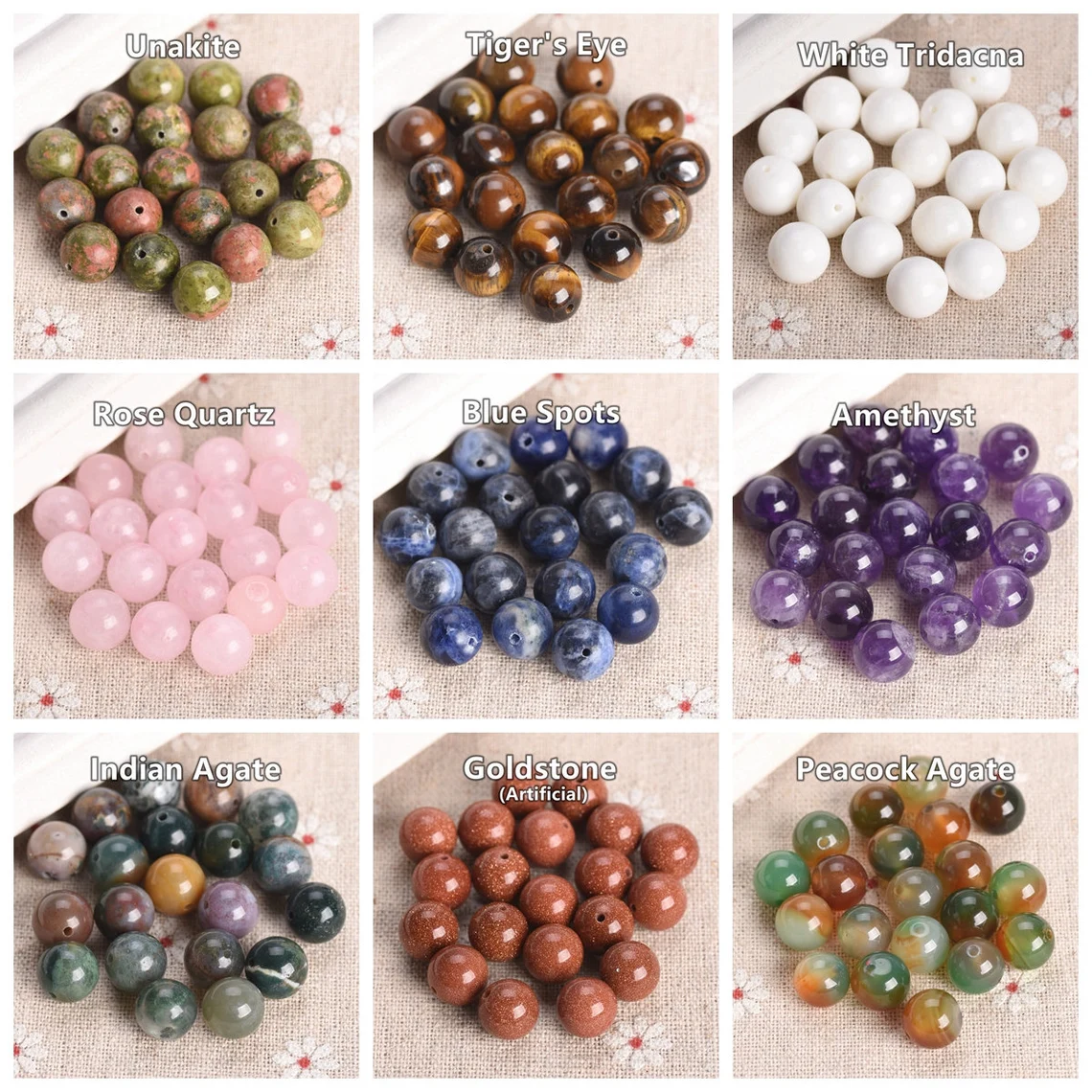 Crystal Beads 5pcs