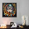 Diamond Painting -DIY Full Square Drill Indian Wolf(45*45CM)
