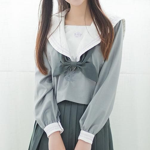 Japanese Grey Sailor Uniform Top SP164937