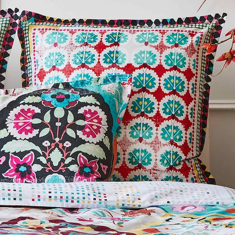 Eva Rust European Pillowcase